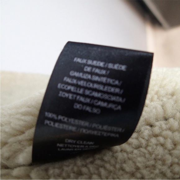 🆕 VELVET BY GRAHAM & SPENCER brown Faux Lamb Fur Vest Jacket Size large - Picture 8 of 14